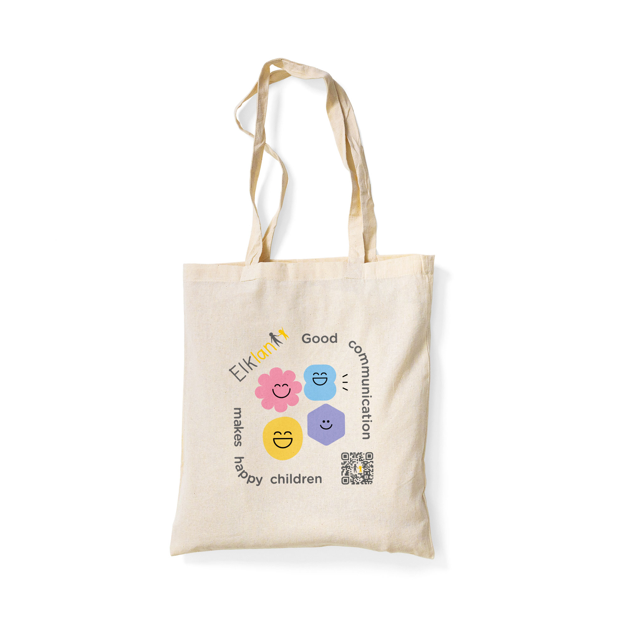 Elklan-branded tote bag